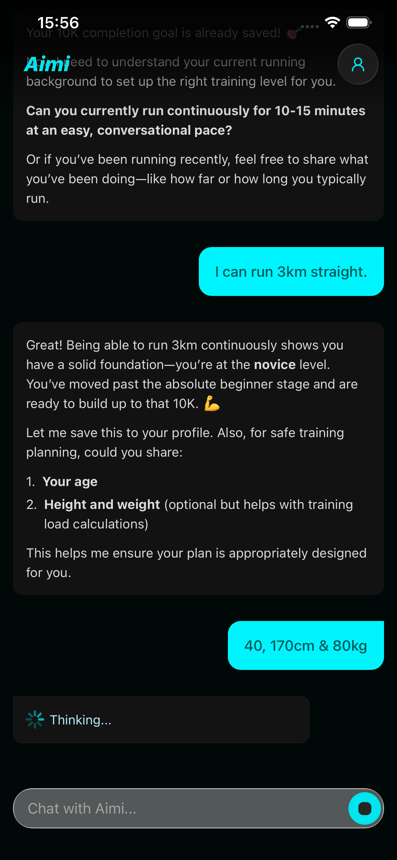 AimiRun app screenshot 8